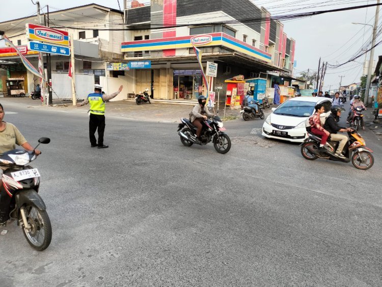 Polsek Cilegon Hadirkan Cooling System Jaga Kamtibmas Kondusif