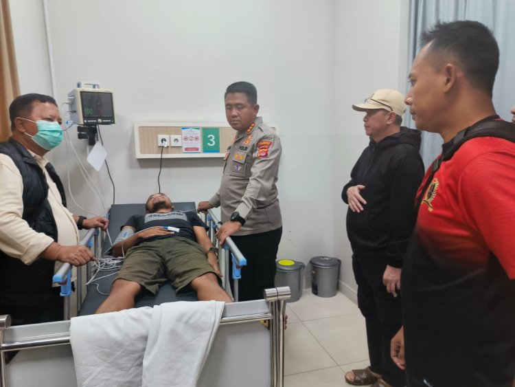 Kapolresta Tangerang Jenguk Tersangka di RS Ciputra Hospital, Pastikan Penanganan Kesehatan Sesuai Prosedur