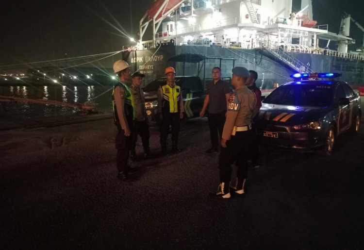 Patroli Malam Rutin Polsek KP Banten Disambut Positif Sopir Angkutan