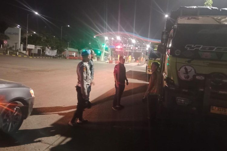 Patroli Malam Polsek KP Banten, Bentengi Masyarakat dari Kejahatan