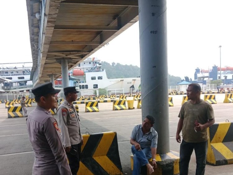 Patroli Dialogis Jadi Langkah Preventif Gangguan Kamtibmas di Merak