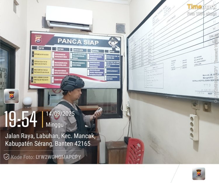 Sispam Mako, Strategi Polsek Mancak Wujudkan Keamanan Presisi
