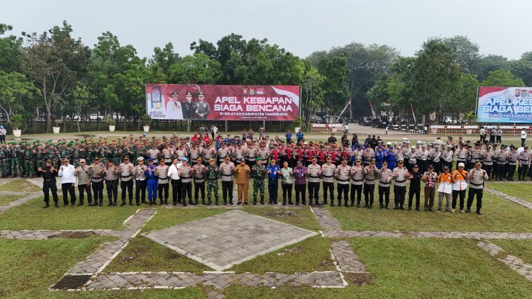 Forkopimda Tangerang Serukan Perkuat Kolaborasi Tangani Bencana Alam