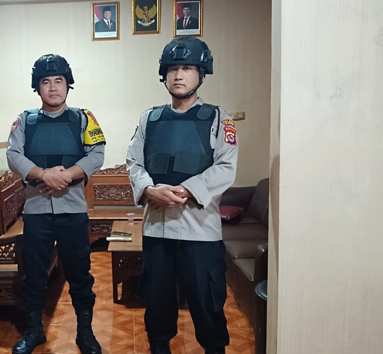 Jaga Stabilitas Kamtibmas, Polsek Puloampel Lakukan Pengamanan Mako