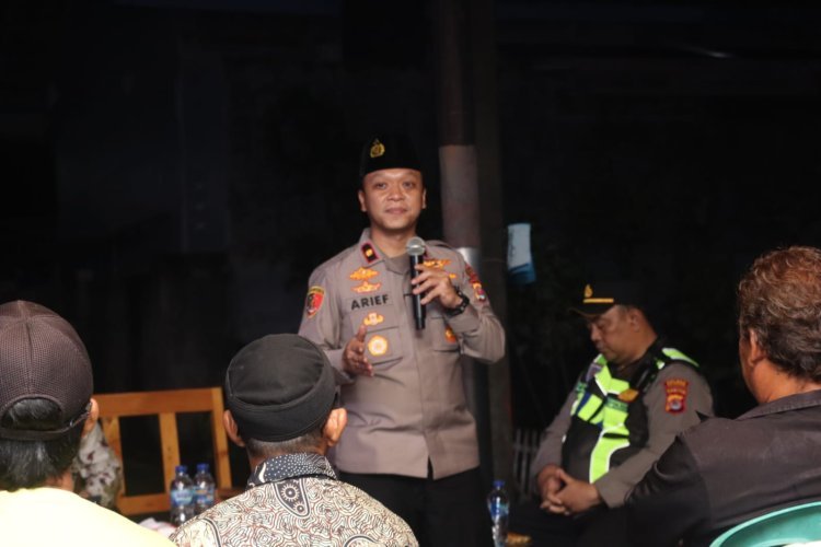 Wakapolres Cilegon Kunjungi Pos Kamling, Ajak Warga Perkuat Siskamling