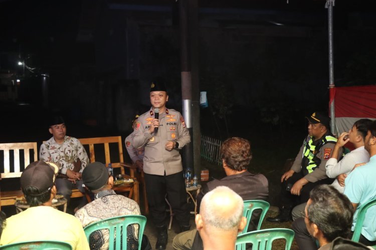 Malam Ronda Jadi Sarana Kebersamaan Polisi dan Warga di Cerlang Baru