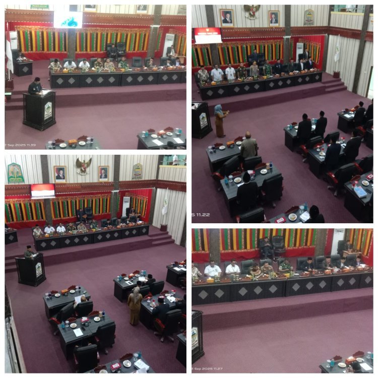 LKPJ Bupati Aceh Singkil dan Pengantar KUA-PPAS Rampung, Bupati Apresiasi DPRK