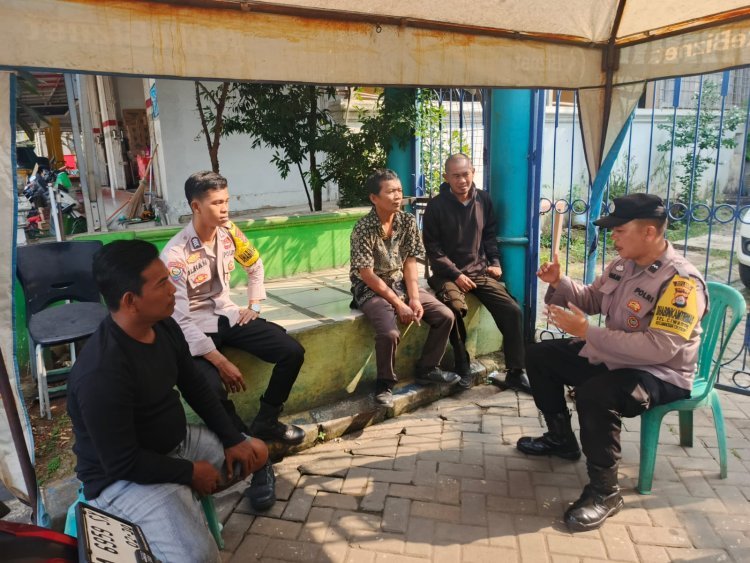 Siskamling Aktif, Polsek Cilegon Optimis Lingkungan Aman Terkendali