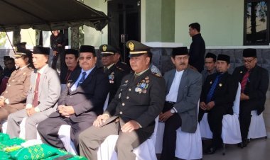 Bupati dan Wakil Bupati Hadiri Upacara HUT TNI ke-80 di Lapangan Makodim 0109 Aceh Singkil