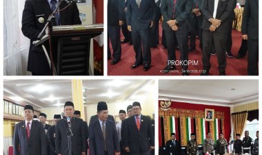 Bupati Aceh Singkil Lakukan Rotasi Jabatan di Lingkungan Pemkab Aceh Singkil