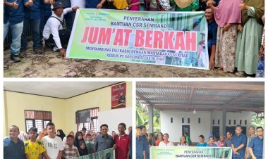 Program CSR PT Socfindo Kebun Lae Butar Salurkan 125 Paket Bantuan di Tiga Desa