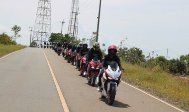 CBR Batam Gelar Sunmori Day, Tunjukkan Solidaritas dan Semangat Brotherhood di Jalan Raya