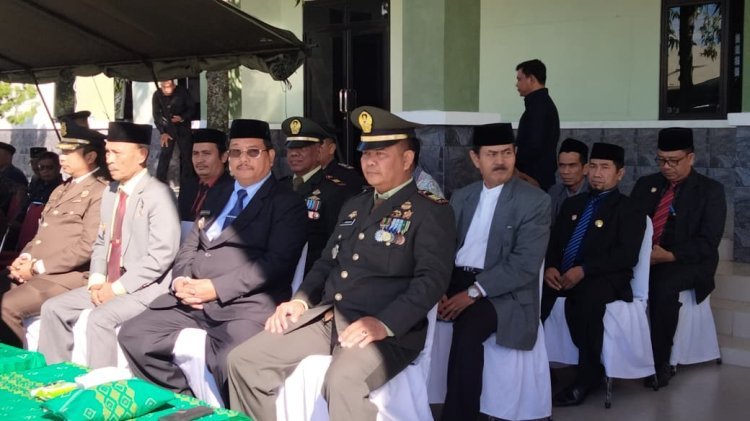 Bupati dan Wakil Bupati Hadiri Upacara HUT TNI ke-80 di Lapangan Makodim 0109 Aceh Singkil