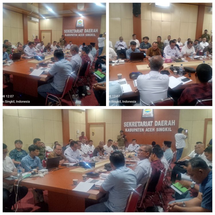 Forkopimda Aceh Singkil Gelar Konsultasi Publik Bahas HGU Bersama DPRK dan Pihak Perkebunan