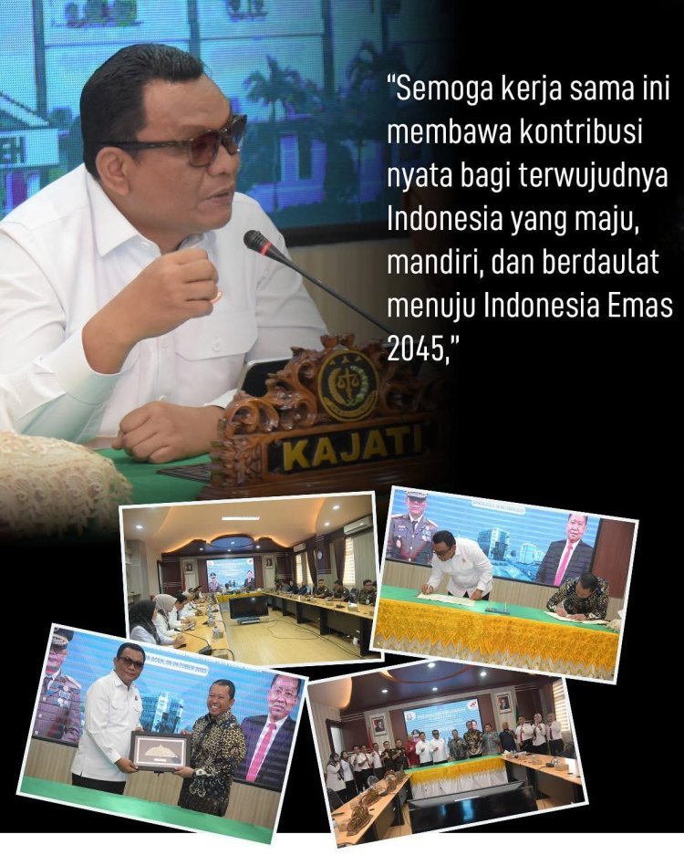 Kejati Aceh Teken MoU dengan PT Nindya Karya untuk Penguatan Bidang Hukum