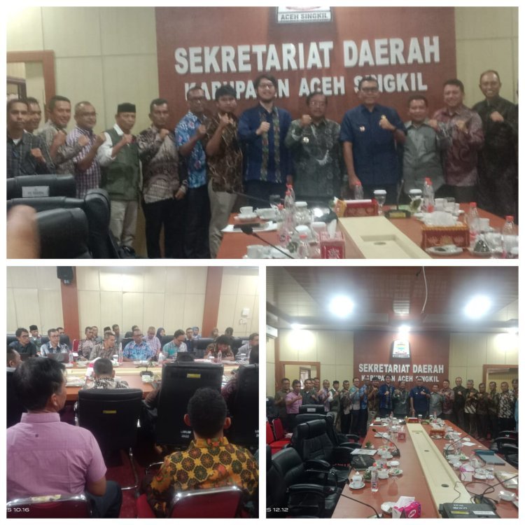 Deputi Perencanaan Bappenas RI Bahas Pembangunan Strategis di Aceh Singkil dan Simeulue