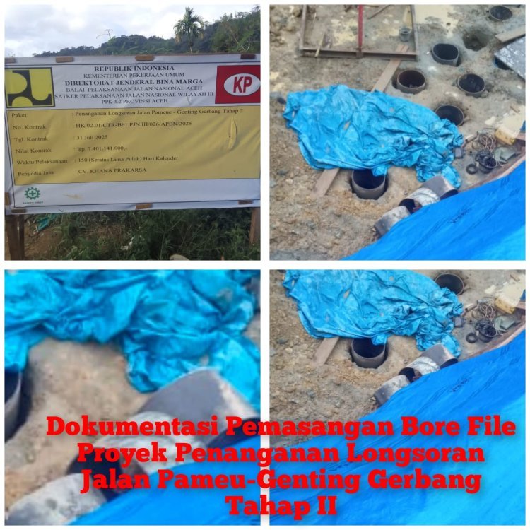 Alamp Aksi Aceh Desak Penyelidikan Dugaan Penyimpangan Proyek Longsor Pameu–Genting Gerbang