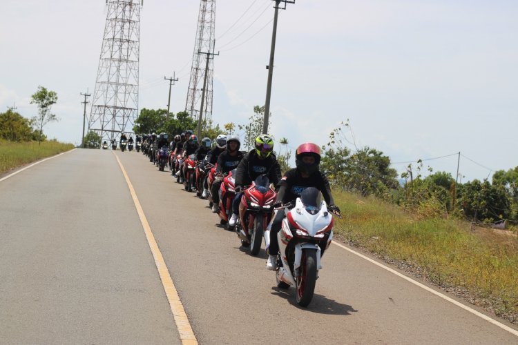CBR Batam Gelar Sunmori Day, Tunjukkan Solidaritas dan Semangat Brotherhood di Jalan Raya