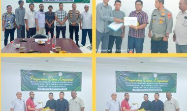 PT Nafasindo Salurkan Dana Kompensasi untuk Warga Empat Desa Terdampak Kebocoran Kolam Limbah