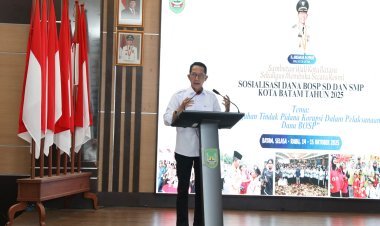 Sosialisasi Dana BOSP 2026 Digelar di Batam, Fokus pada Tata Kelola & Transparansi Pendidikan