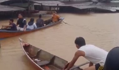 Jembatan Desa Suka Makmur Terputus Akibat Banjir, Warga Dilanda Kekhawatiran