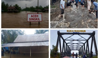 IBUKOTA SINGKIL TENGGELAM: BANJIR TERPARAH DALAM SEABAD LUMPUHKAN AKTIVITAS WARGA