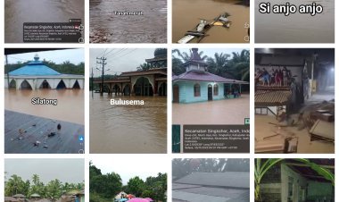 KILAS BALIK BANJIR ACEH SINGKIL: 25 TAHUN LALU DAN KINI, AIR BAH KEMBALI MENGANCAM