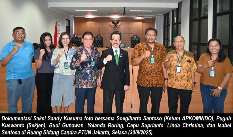 Empat Saksi Bongkar Rekayasa Hukum Sistematis dalam Gugatan APKOMINDO