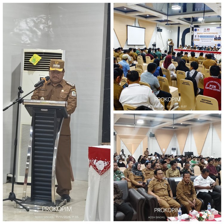 Pemkab Aceh Singkil Mantapkan Sinergi Sukseskan Pilciksung 2025 untuk 28 Kampung