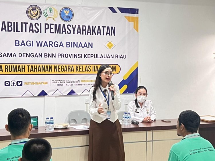 RUTAN BATAM GELAR PROGRAM REHABILITASI NARKOBA BAGI WARGA BINAAN