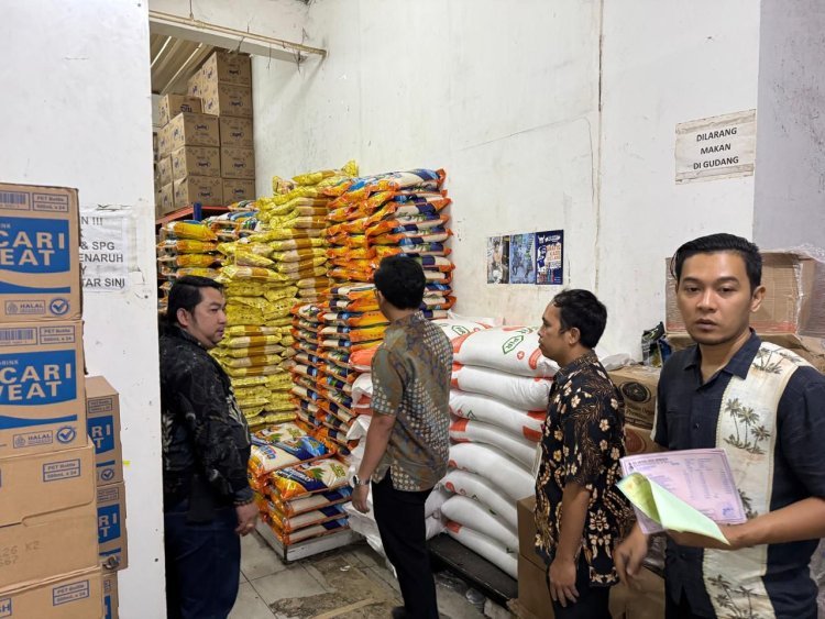 Satgas Pangan Polresta Barelang Pastikan Harga Beras di TOP 100 Niagamas Sesuai HET