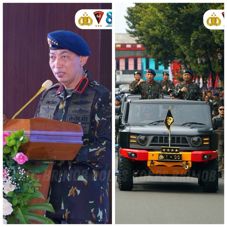Peringati Delapan Dekade Pengabdian, Korps Brimob Polri Gelar Acara Syukuran Bersama Kapolri