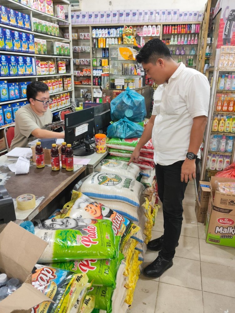 Satgas Pangan Polresta Barelang Pastikan Harga Beras di Sagulung Sesuai HET