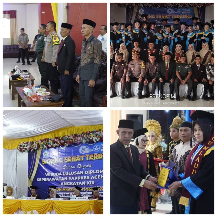 Wabup Minta Wisudawan Akper Yapkes Jadi Nakes Profesional