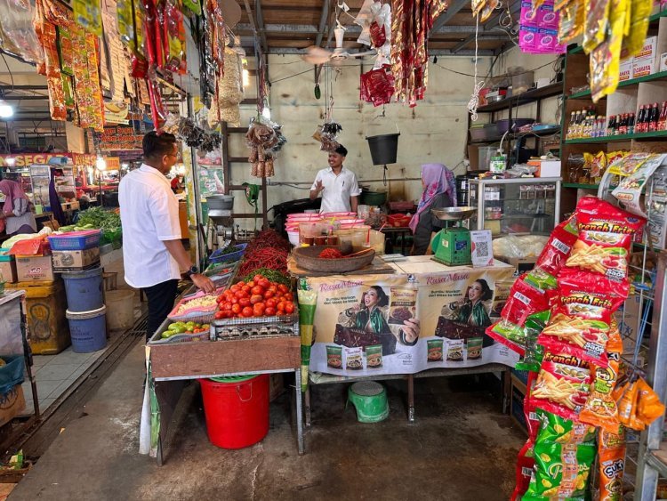 Polresta Barelang Pastikan Harga Beras di Pasar Mega Legenda Tetap Stabil dan Sesuai HET