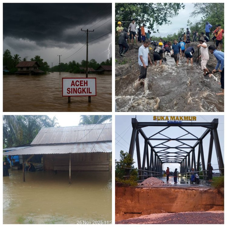 IBUKOTA SINGKIL TENGGELAM: BANJIR TERPARAH DALAM SEABAD LUMPUHKAN AKTIVITAS WARGA