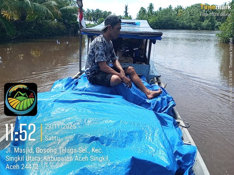 Bantuan Sembako dari CV. RKM dan Hamba Allah Siap Disalurkan ke Warga Terdampak Banjir di Kecamatan Singkil