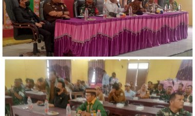 Bupati Aceh Singkil Pimpin Rapat Persiapan Penyambutan Wapres RI Gibran Rakabuming Raka
