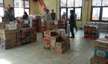 Bantuan untuk Korban Banjir di Simpang Kanan Terus Disalurkan, Sembako Dibagikan ke 9 Desa Terdampak