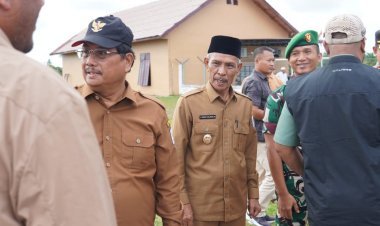 Gubernur Aceh H. Muzakir Manaf Kunjungi Aceh Singkil, Bupati dan Forkopimda Sambut di Bandara Syekh Hamzah Fansuri
