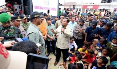Usai Lawatan Luar Negeri, Presiden Prabowo Kembali Tinjau Sejumlah Wilayah Terdampak Bencana