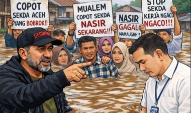 Mualem Didesak Copot Sekda Aceh, Rentetan Blunder Dinilai Cederai Tata Kelola Bencana