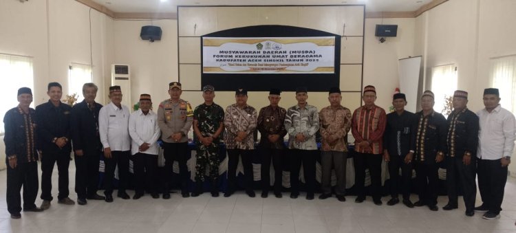 Musda FKUB Aceh Singkil 2025: Teguhkan Kerukunan, Siapkan Regenerasi Pengurus