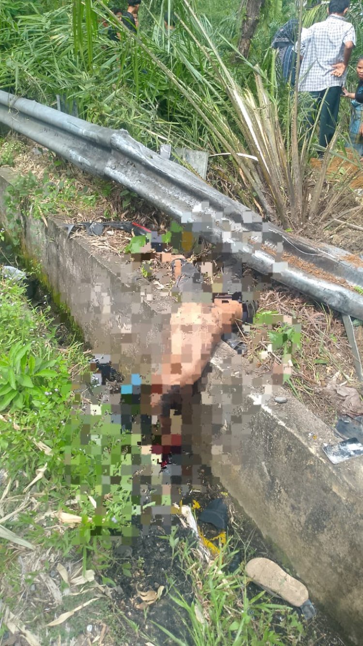 Laka Maut di Tanjakan Lae Badem Aceh Singkil, Dua Pemuda Siompin Tewas di Tempat