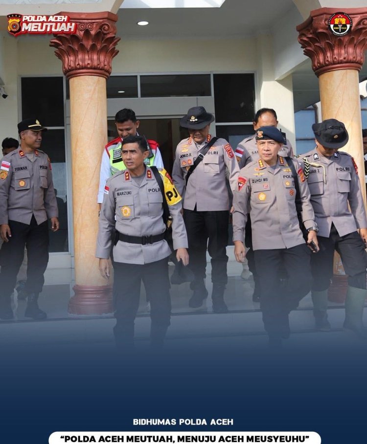Kapolda Aceh Patroli Udara untuk Lihat Langsung Situasi Pascabanjir