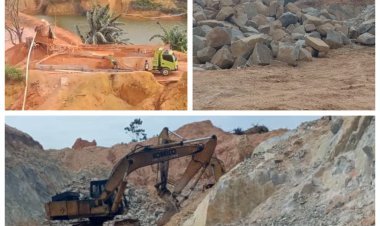 Tambang Ilegal Kampung Pette Teluk Mata Ikan Beroperasi Bebas, Koordinator Lapangan Rambe Bungkam