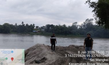 Pidsus Sat Reskrim Polres Simalungun Beraksi, Tanggapi Laporan Masyarakat soal Tambang Ilegal di Sungai Bah Bolon
