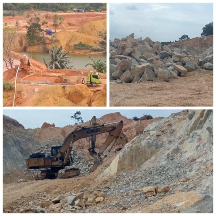 Tambang Ilegal Kampung Pette Teluk Mata Ikan Beroperasi Bebas, Koordinator Lapangan Rambe Bungkam