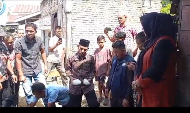 Wakil Bupati Aceh Singkil Launching Rumah Layak Huni ke-7 GARDA Indonesia untuk Janda Empat Anak Yatim