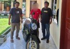Sat Reskrim Polres Simalungun Berhasil Ringkus Pencuri Sepeda Motor, Pelaku Gasak Motor Teman Sendiri
